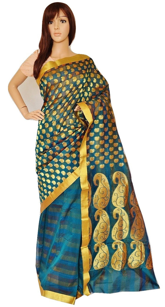 Silk Mix Cotton Saree - Prasiddhi Silks