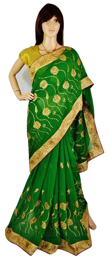 Beautiful saree for on sale party