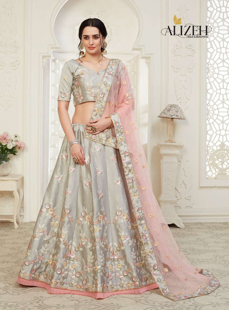 Stunning Bangalore Silk Lehenga