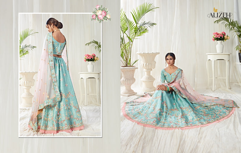 Stunning Bangalore Silk Lehenga